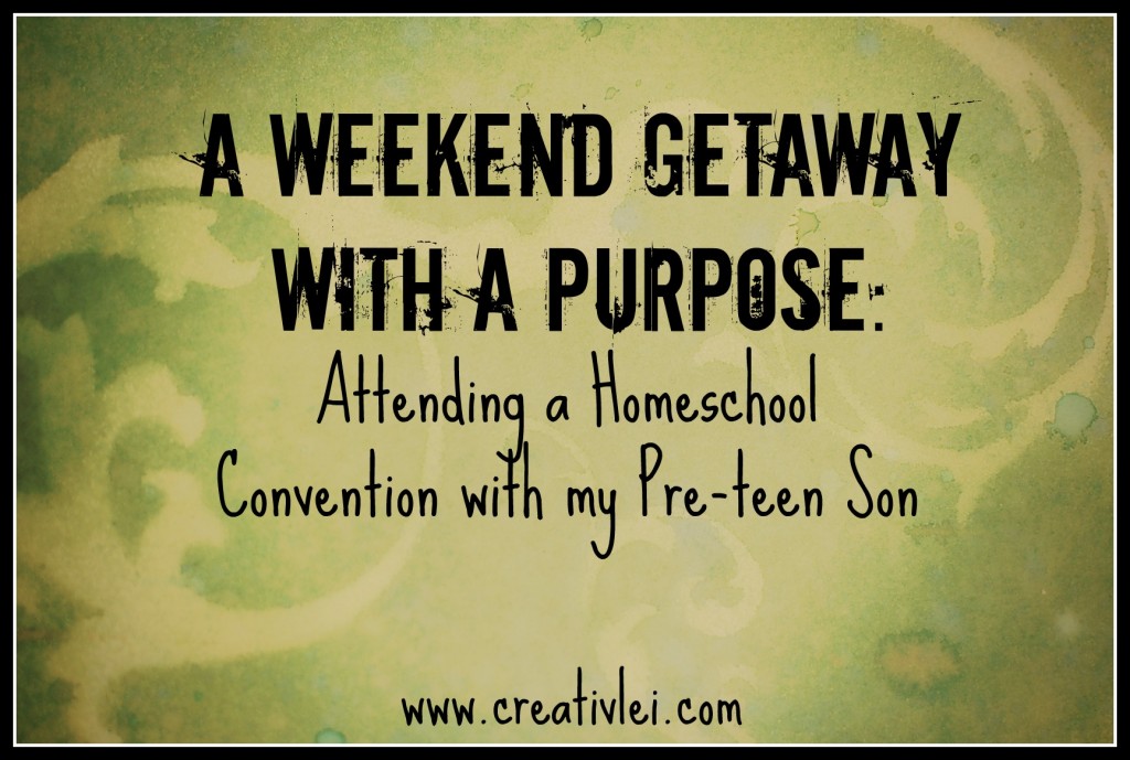 weekend-getaway-with-son-to-convention