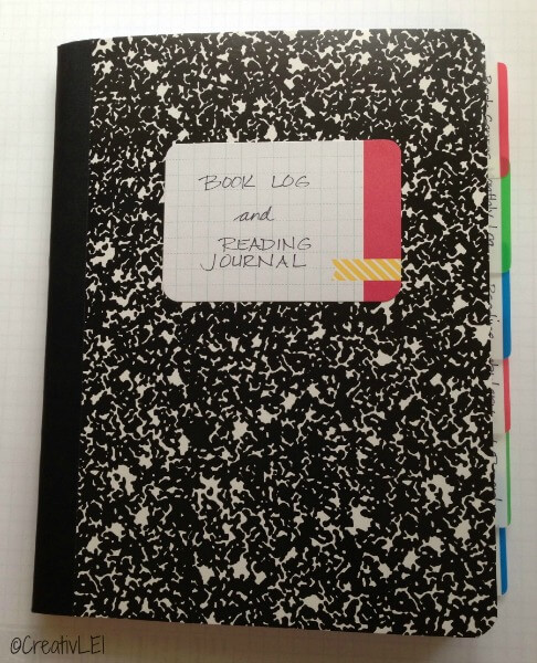 Composition book log and reading journal