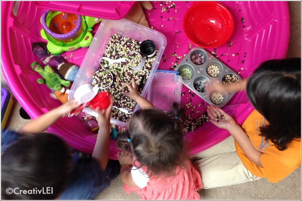 All ages enjoy sensory play