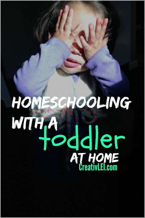 How can I homeschool with a toddler at home who doesn't napp