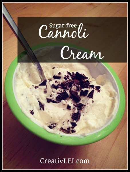Sugar-free Cannoli Cream - CreativLEI