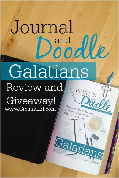 Journal and Doodle Galatians bible study review CreativLEI.com