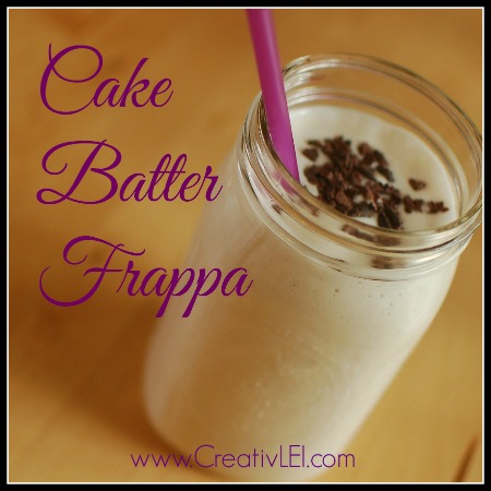 Cake Batter Frappa