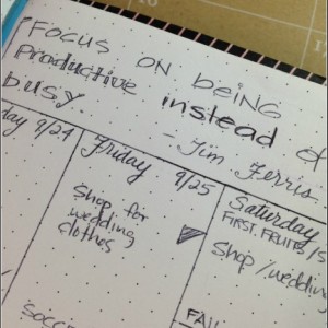Penmanship practice on my daily planner. -CreativLEI.com