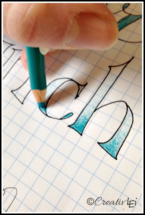 Lettering using Li'l hands coloring pens 😍 #fyp #foryou #foryoupage