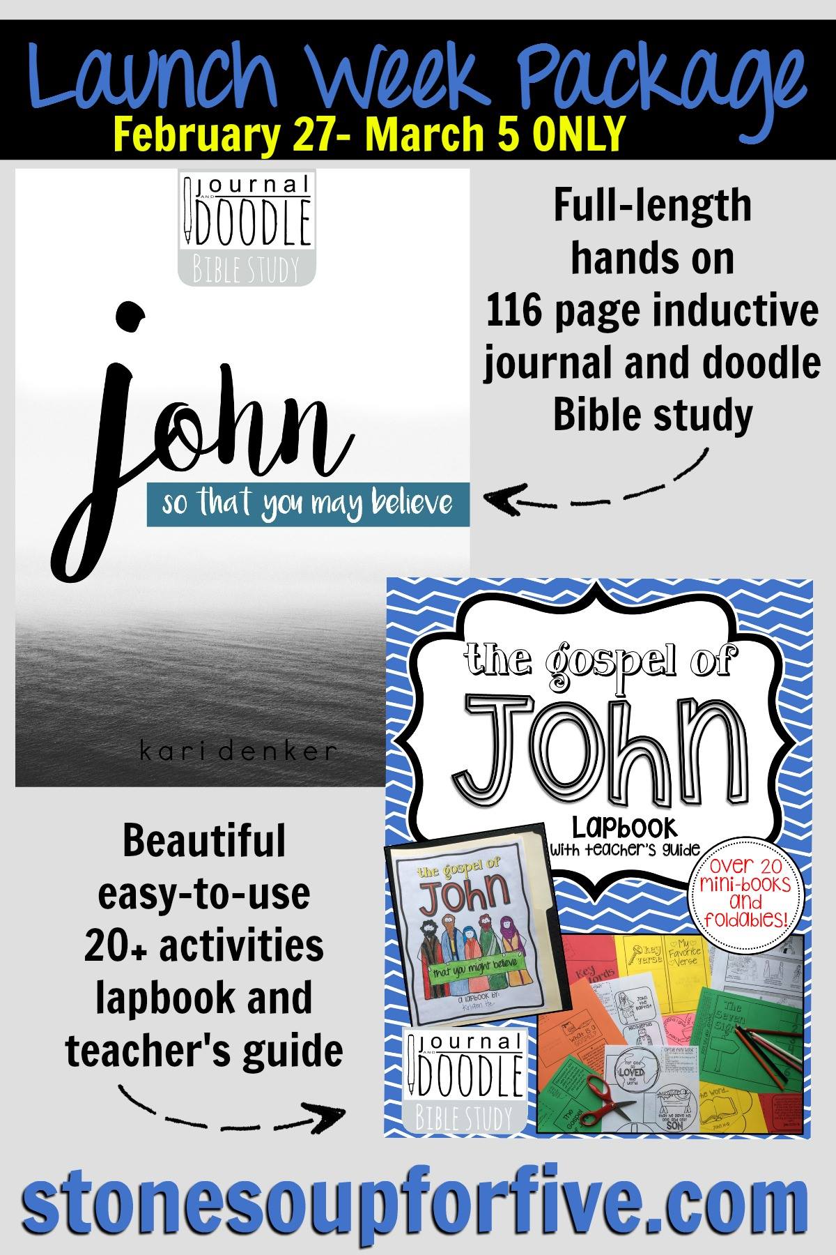 Launch Week Journal and Doodle John