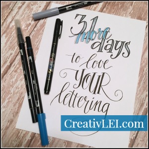 31moredays-to-loveyourlettering-with-creativlei-com