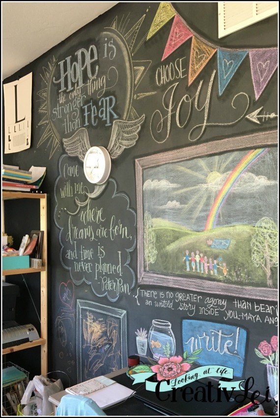 lettering-and-art-on-a-chalkboard-wall-by-lisa-of-creativlei-com