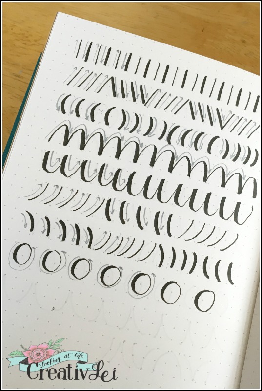 penmanship-drills-with-a-brush-pen-loveyourlettering-part-2-with-creativlei-com