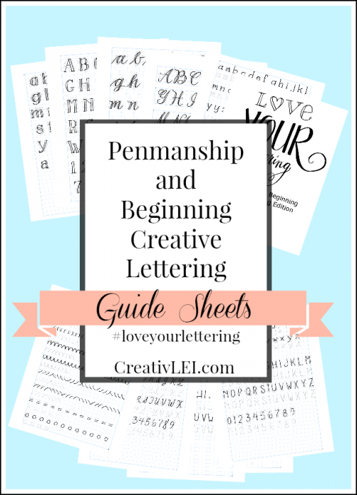 Lettering For Beginners: A Creative Lettering How To Guide With