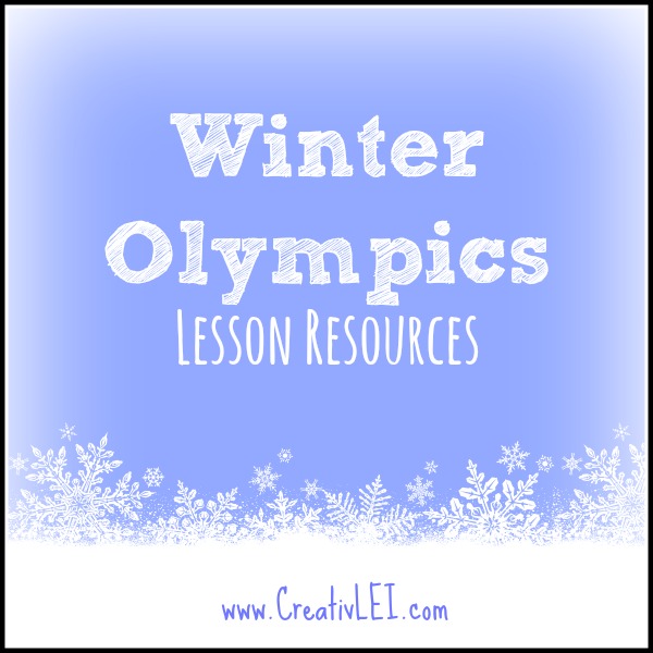 Winter Olympics Learning Opportunities