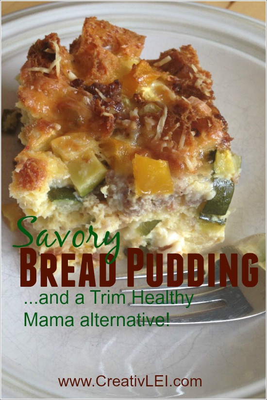 #TuranoHack: Savory Bread Pudding