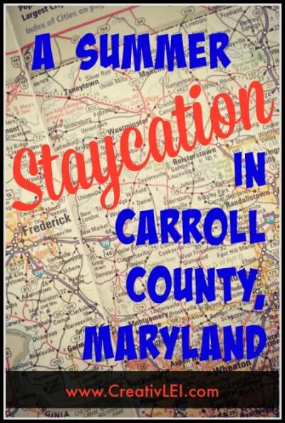 Summer Vacation in Carroll County Maryland