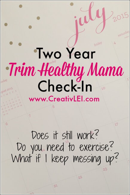 My Health and Fitness: 2 Year Trim Healthy Mama Check-In and Challenge